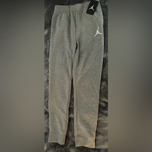 Air Jordan Boys Large Grey Sweatpants New with Tags